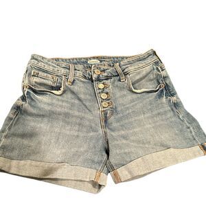 Old Navy High Rise Secret Slim Pockets  Jean Shorts Size 2